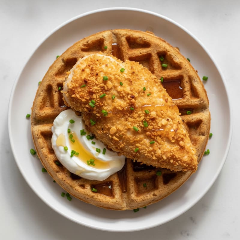 Golden Chicken & Waffles