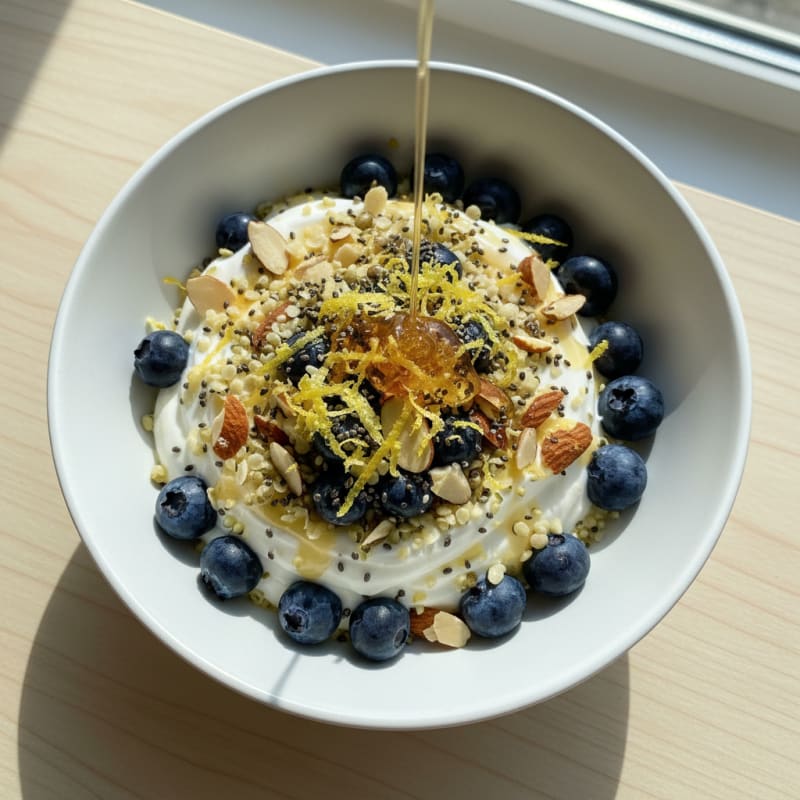 Creamy Zesty Greek Yogurt Parfait