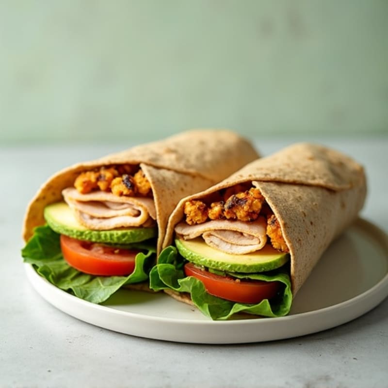 Fresh Turkey Avocado Wrap