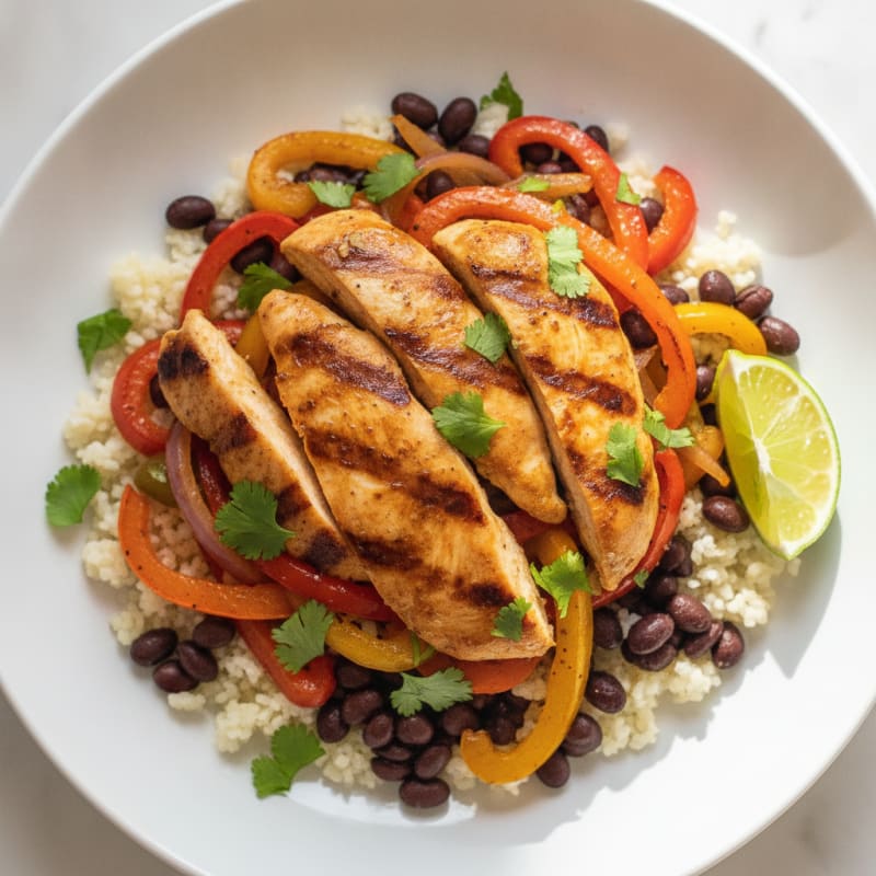 Chicken Fajita Fiesta Bowl