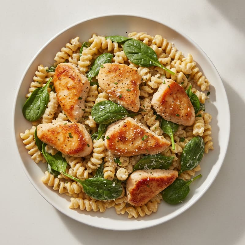 Creamy Chicken Alfredo Pasta