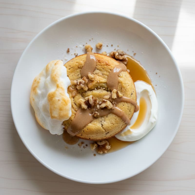 Vanilla Bean Protein Mug Cake