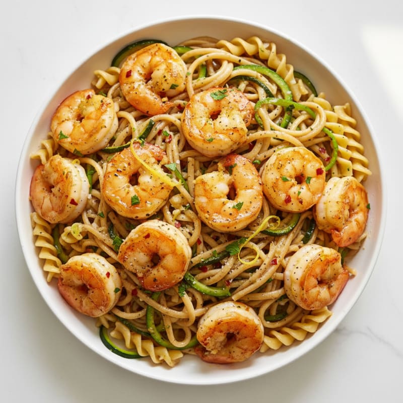 Zesty Garlic Butter Shrimp Scampi