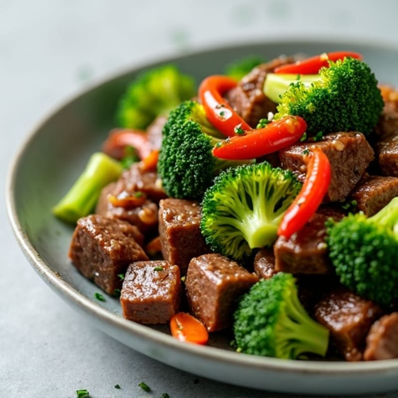 Ginger-Garlic Beef and Broccoli Stir-Fry
