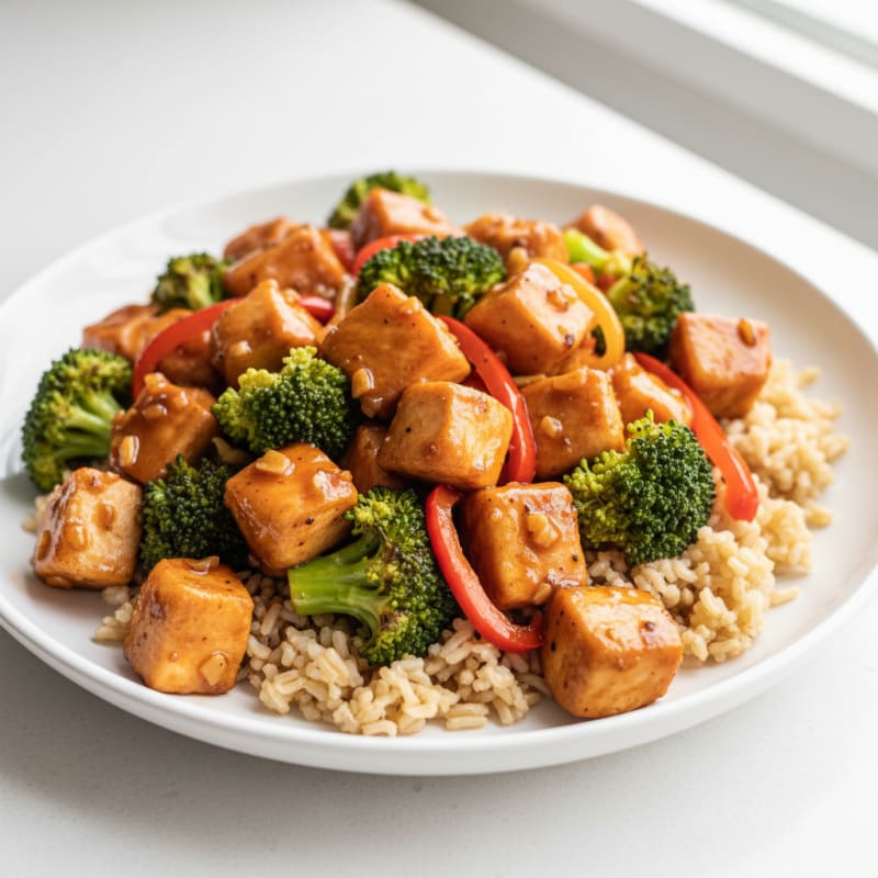 Clean Eating General Tso's Chicken