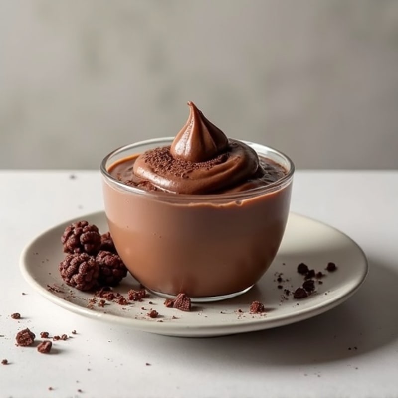 Silky Dark Chocolate Protein Mousse