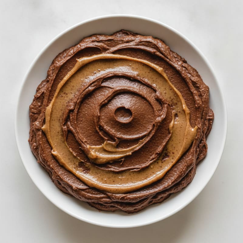 Creamy Chocolate Protein Pudding with Almond Butter