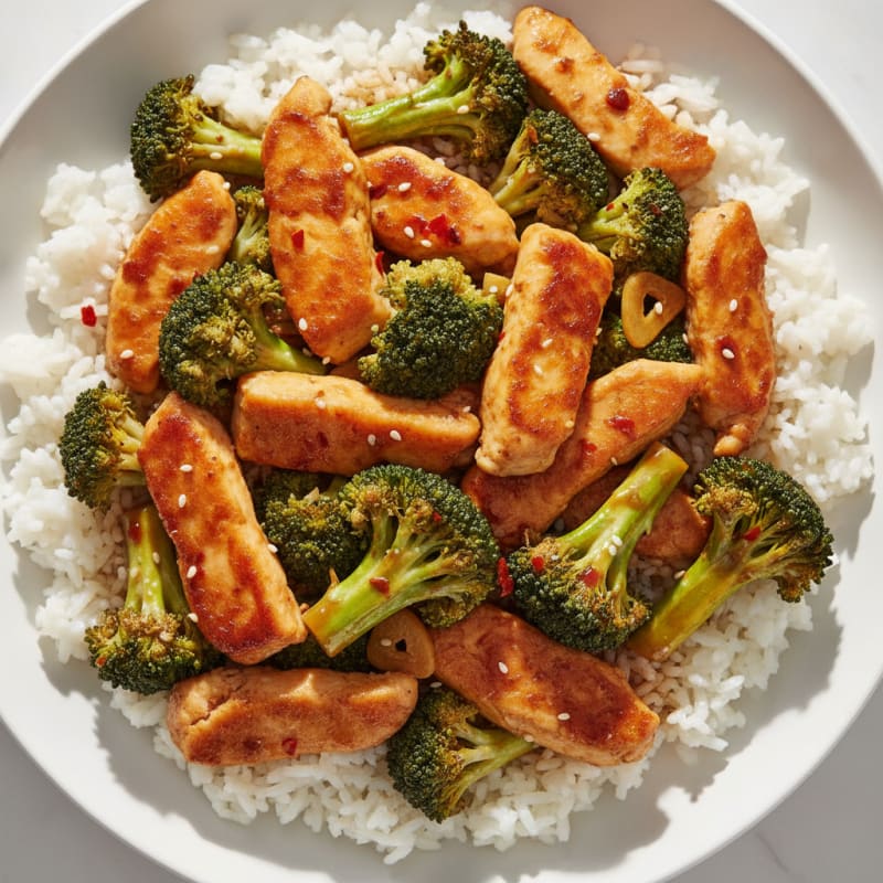 Teriyaki Chicken and Broccoli Stir-Fry