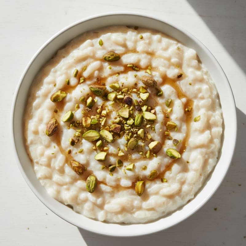 Instant Pot Pistachio Rice Pudding