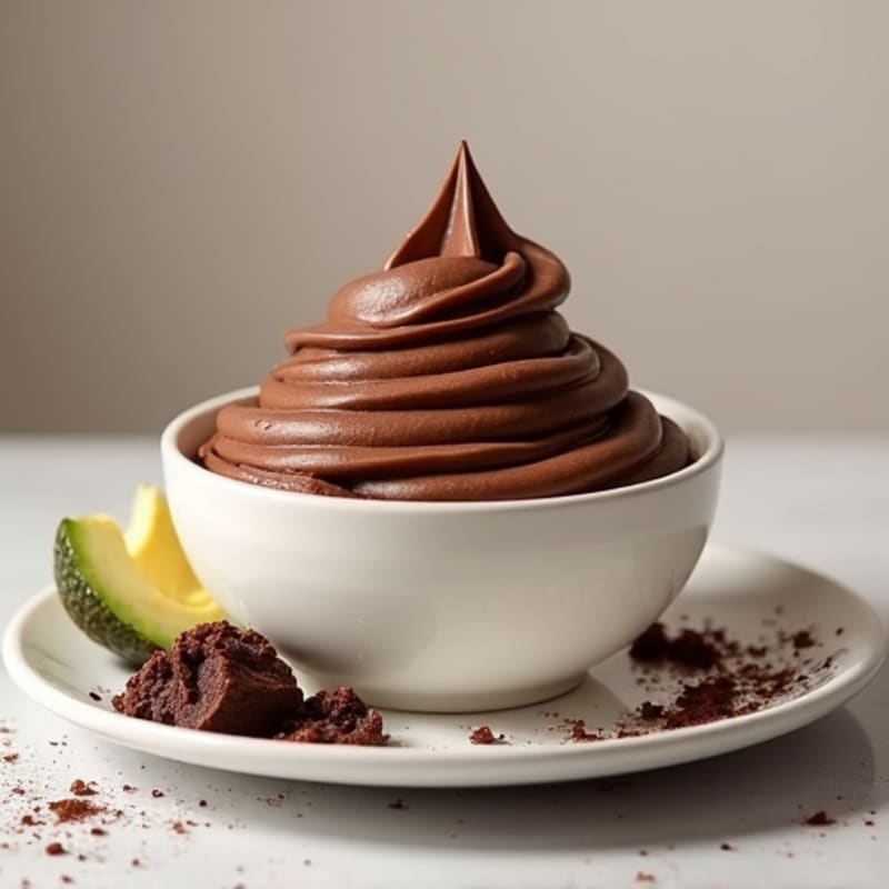 Silky Chocolate Protein Pudding with Greek Yogurt