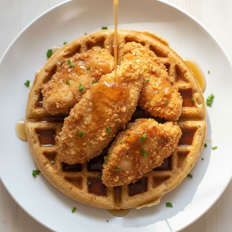 Golden Chicken & Waffles