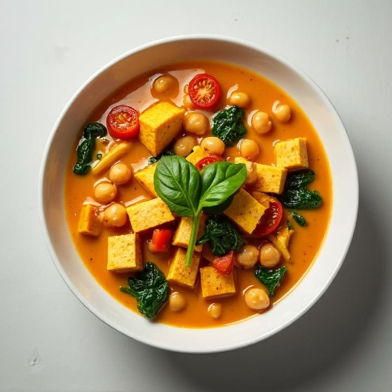 Creamy Coconut Chickpea Curry Stew