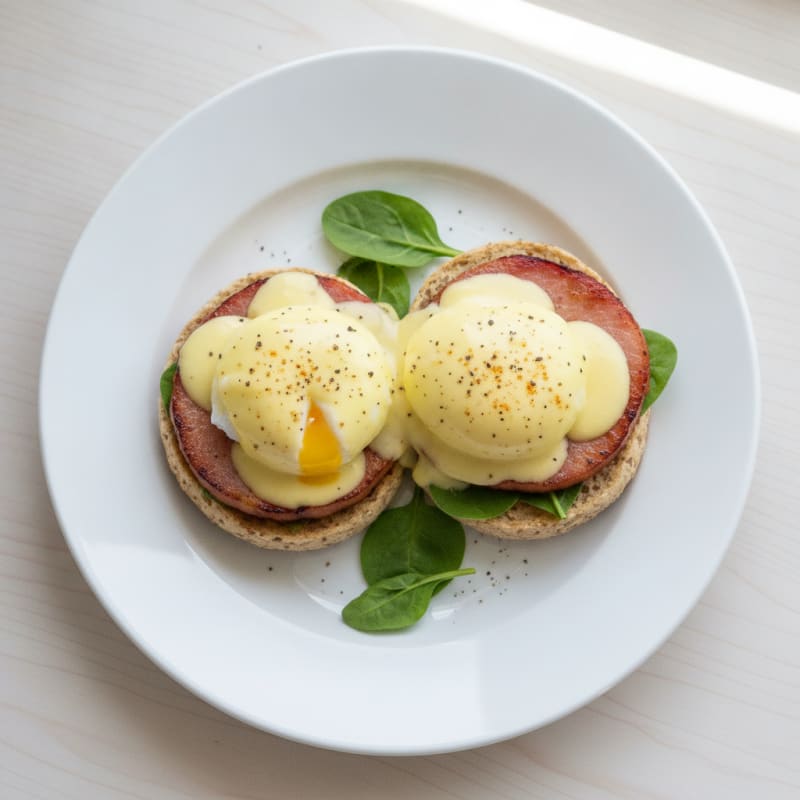 Classic Eggs Benedict with Hollandaise
