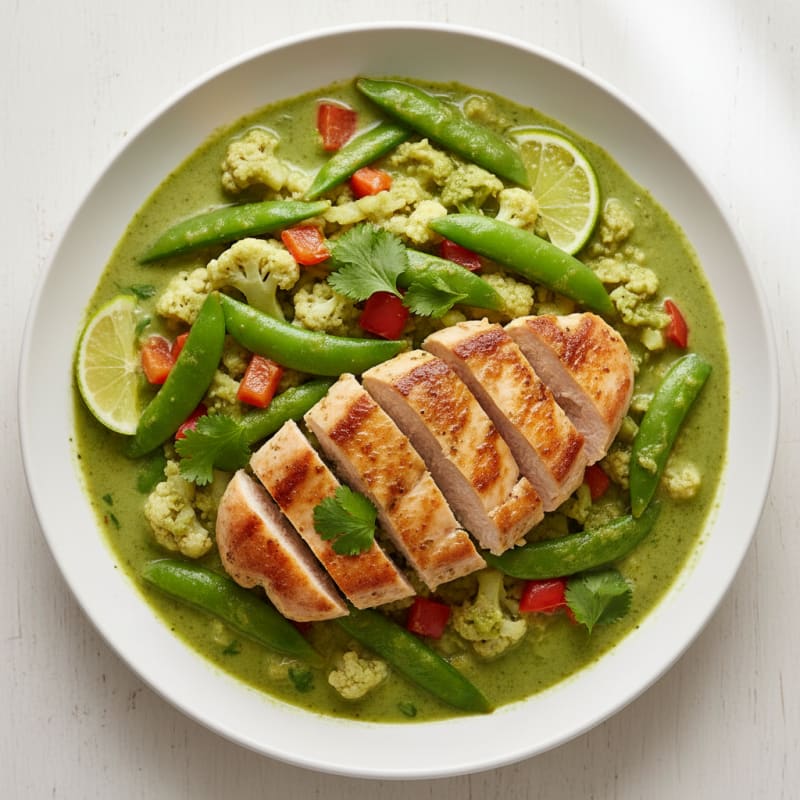 Creamy Thai Green Curry Chicken