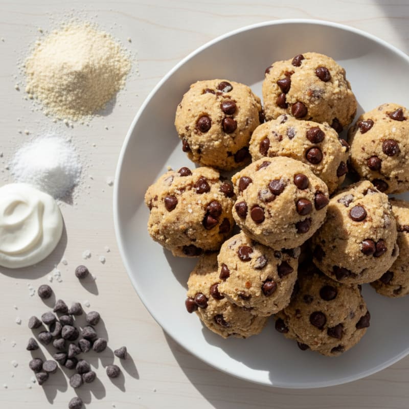 No-Bake Protein Cookie Dough Bites