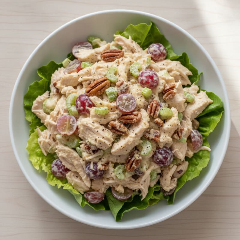 Chicken Salad with Grapes and Pecans