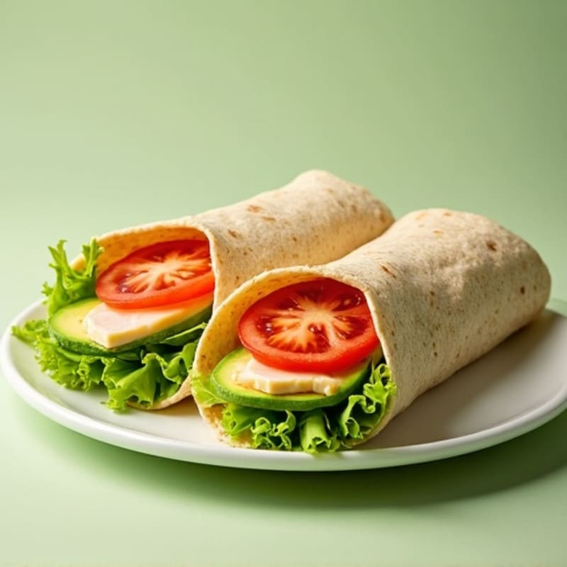 Fresh Turkey Avocado Wrap