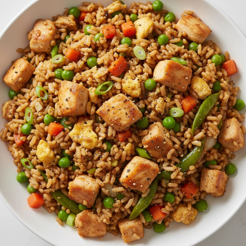 Chicken and Vegetable Fried Rice