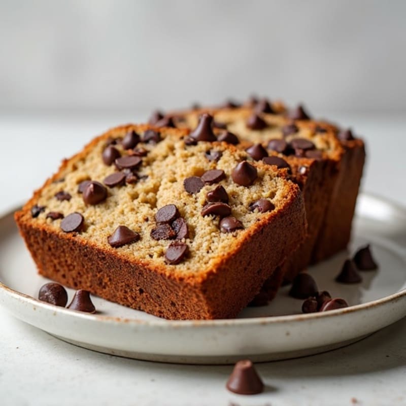 Nutty Chocolate Chip Protein Bread