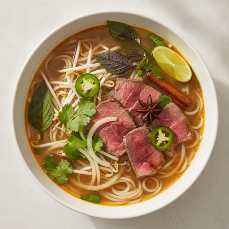 Beef Pho Noodle Soup