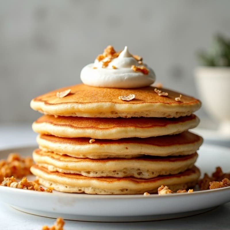 Fluffy Greek Yogurt Protein Pancakes