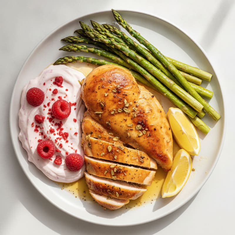 Lemon Herb Roasted Chicken Dinner