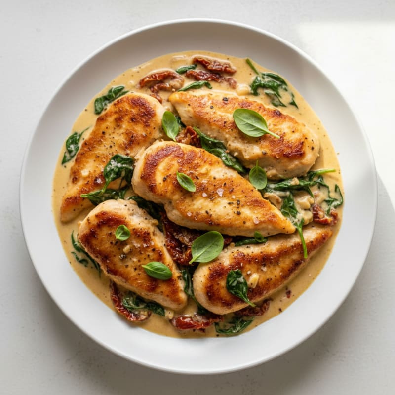 Creamy Tuscan Garlic Chicken