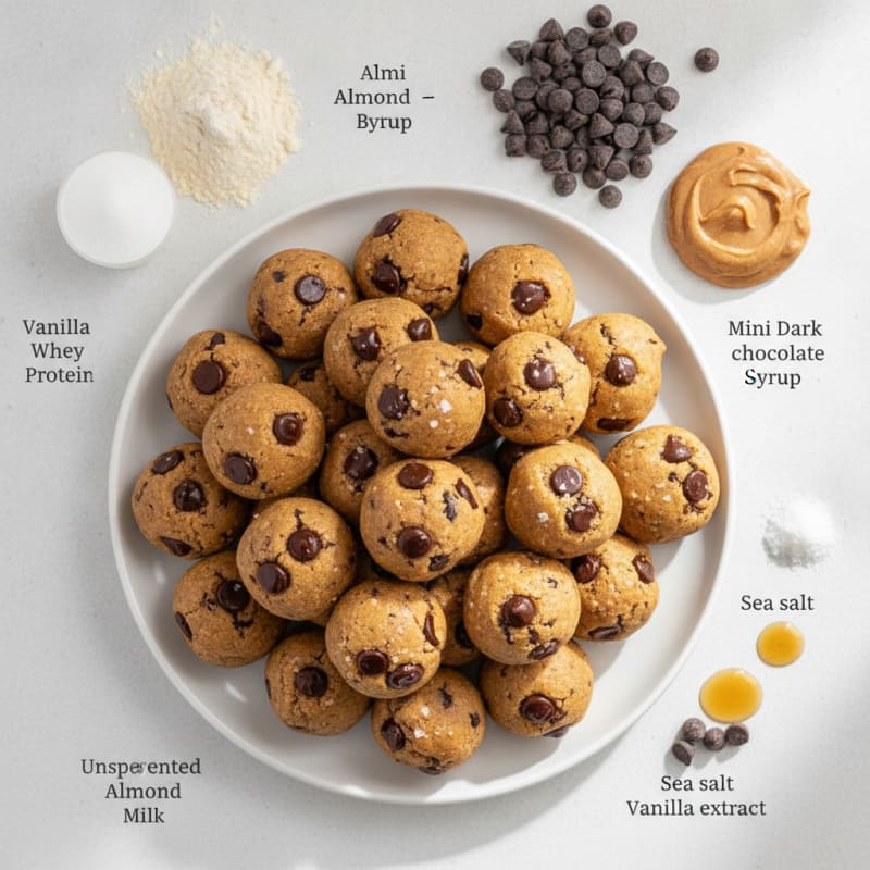 No-Bake Protein Cookie Dough Bites