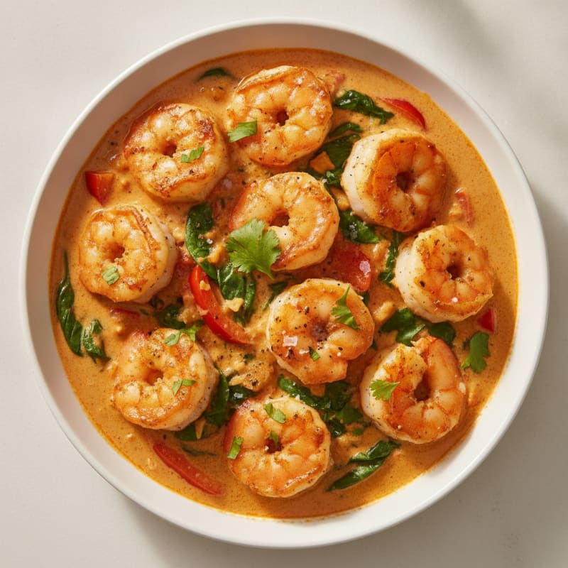 Spicy Shrimp Coconut Curry