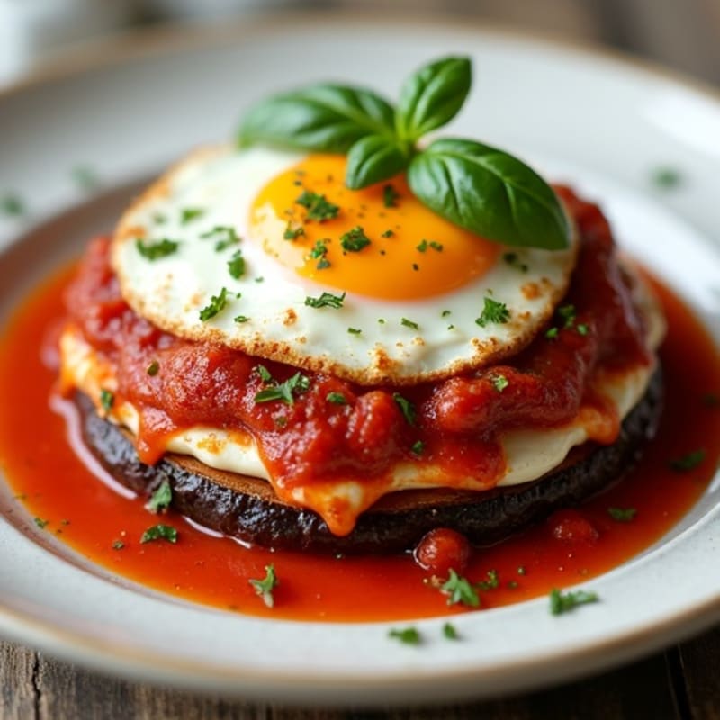 Crispy Baked Eggplant Parmesan