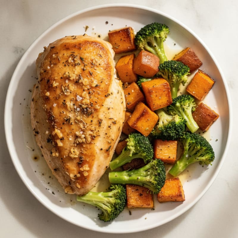 Garlic Herb Roasted Chicken