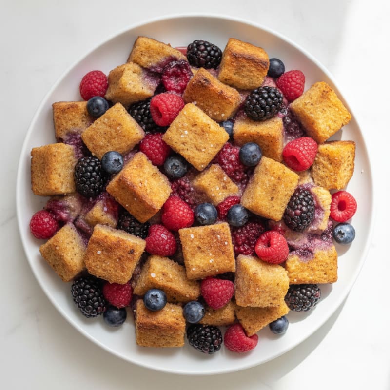 Baked Berry French Toast Casserole