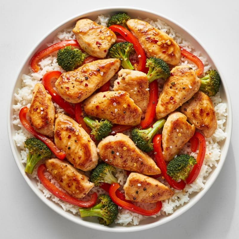 Sheet Pan Honey-Garlic Chicken and Veggies