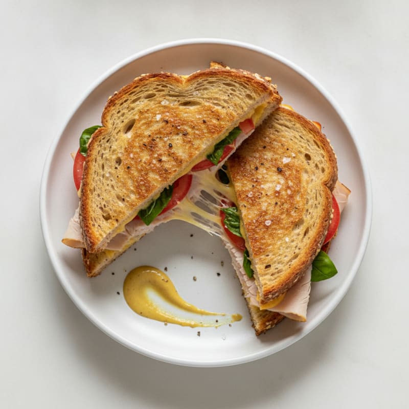 High-Protein Classic Grilled Cheese