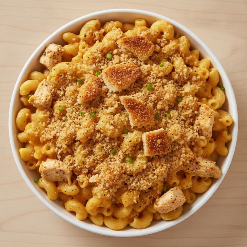 Baked Macaroni and Cheese with Toasted Breadcrumbs