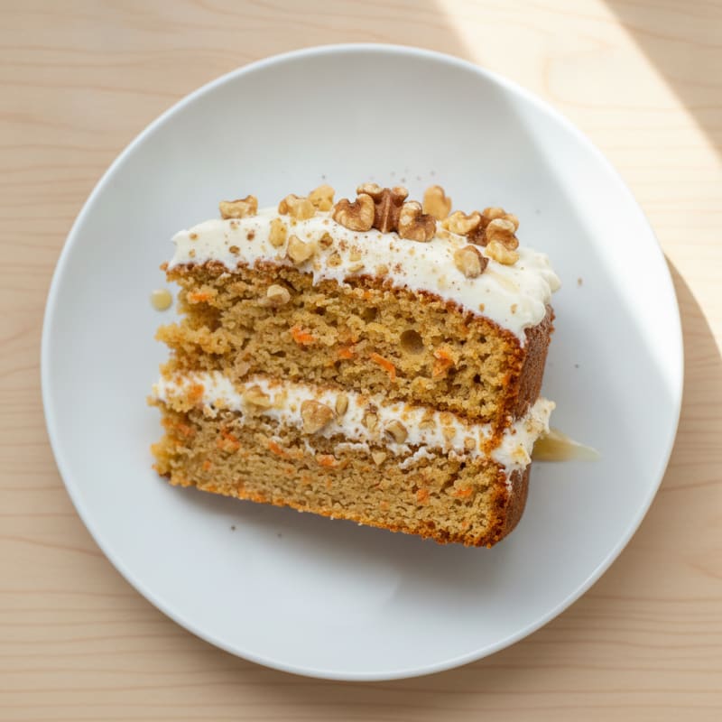 Spiced Carrot Cake with Cream Cheese Frosting