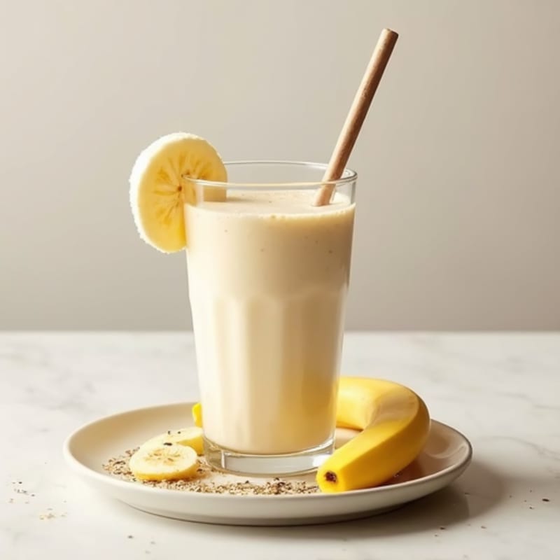 Creamy Vanilla Protein Smoothie