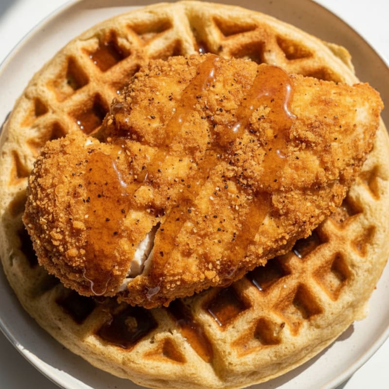 Golden Chicken & Waffles