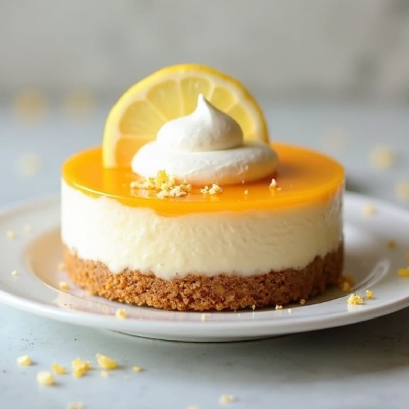 Creamy Greek Yogurt Protein Cheesecake