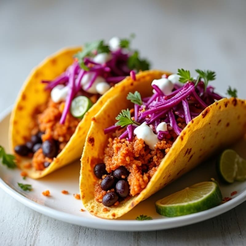 Crispy Pulled Jackfruit Street Tacos