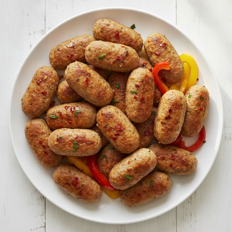 Spicy Turkey Sausage Breakfast Links