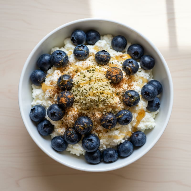 Cottage Cheese Berry Protein Parfait