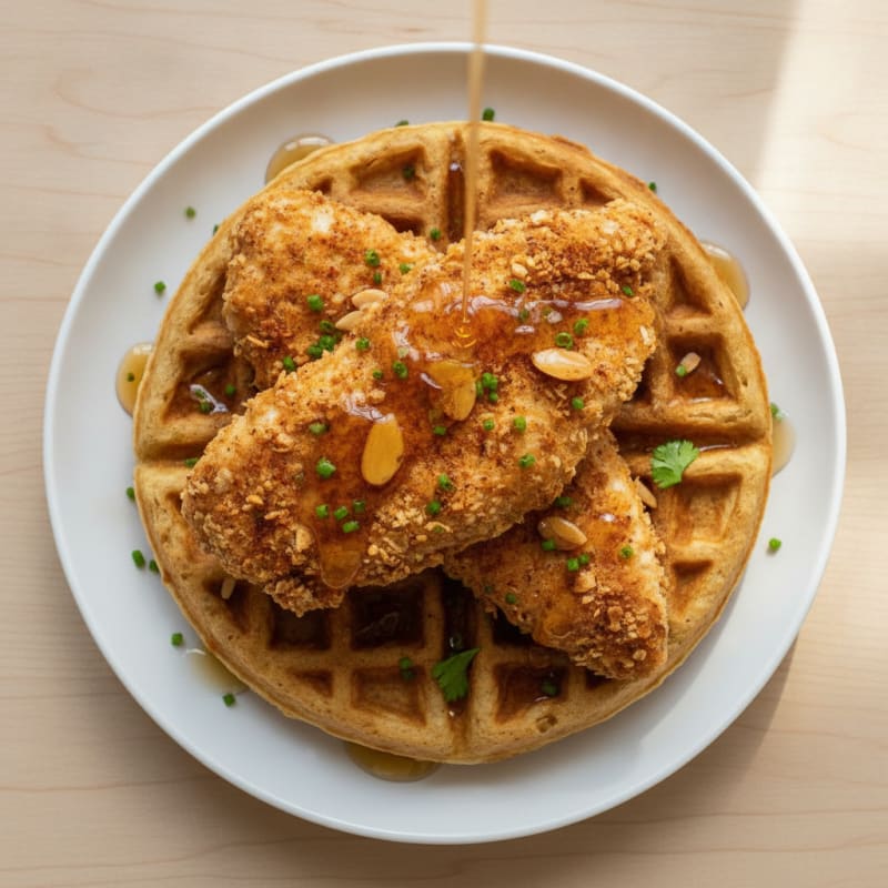 Golden Chicken & Waffles