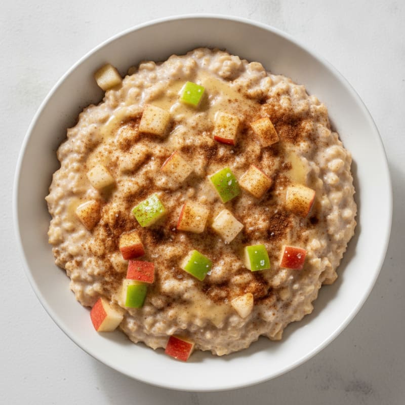 Apple Cinnamon Oatmeal Power Bowl