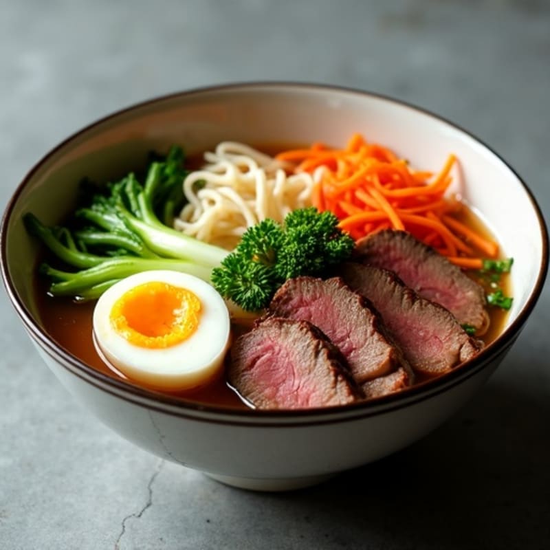 Ginger-Lemongrass Beef Noodle Soup