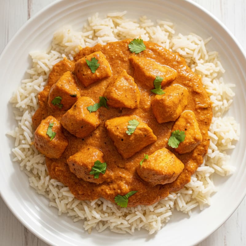 Chicken Tikka Masala with Basmati Rice