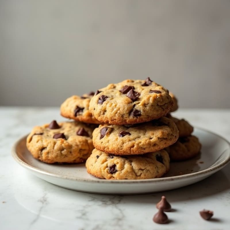Almond Flour Chocolate Chip Cookies