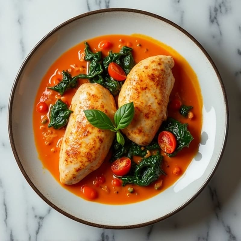 Creamy Spiced Tomato Chicken