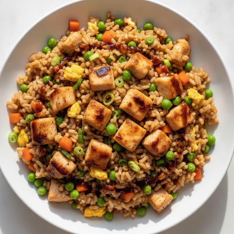 Savory Chicken and Vegetable Fried Rice