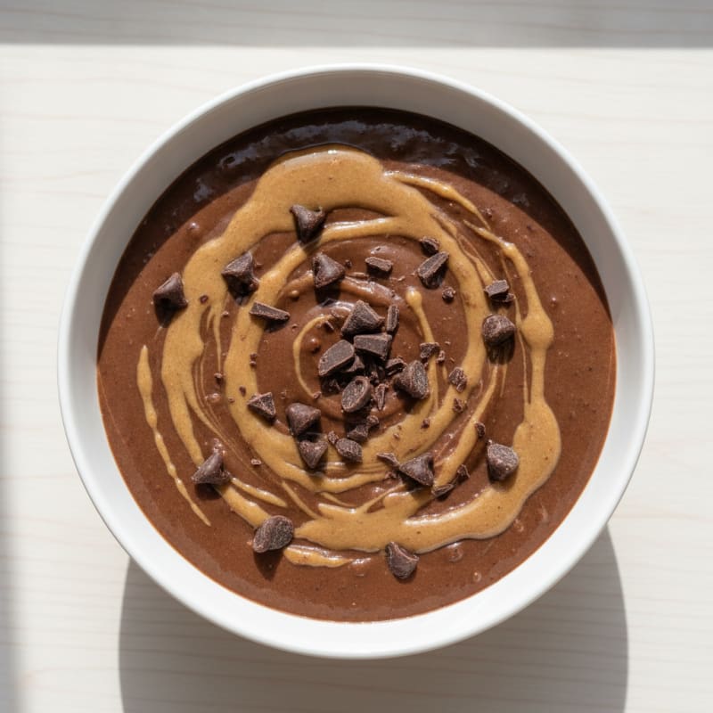 Silky Chocolate Protein Pudding